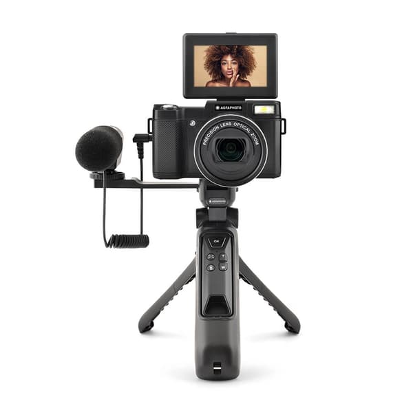 Agfa PHOTO Vlogging Camera Realishot 5x Optical Zoom