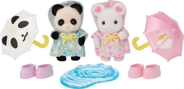Sylvanian Families Kompiser i regnet