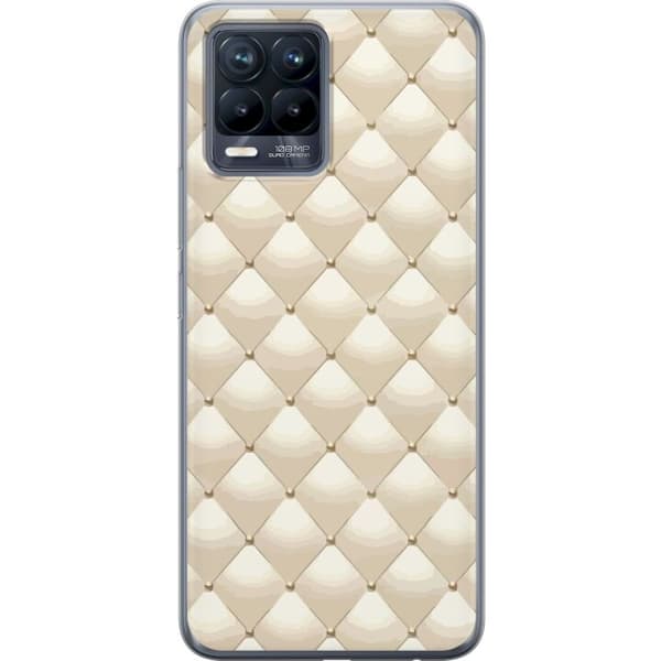 Mobildeksel til Realme 8 med Gullglans motiv