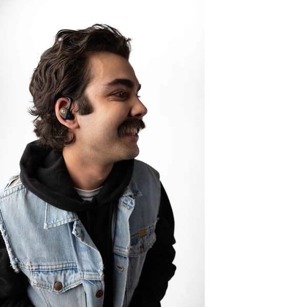 Skullcandy Høretelefoner In-Ear Push Play TWS Sort/Orange