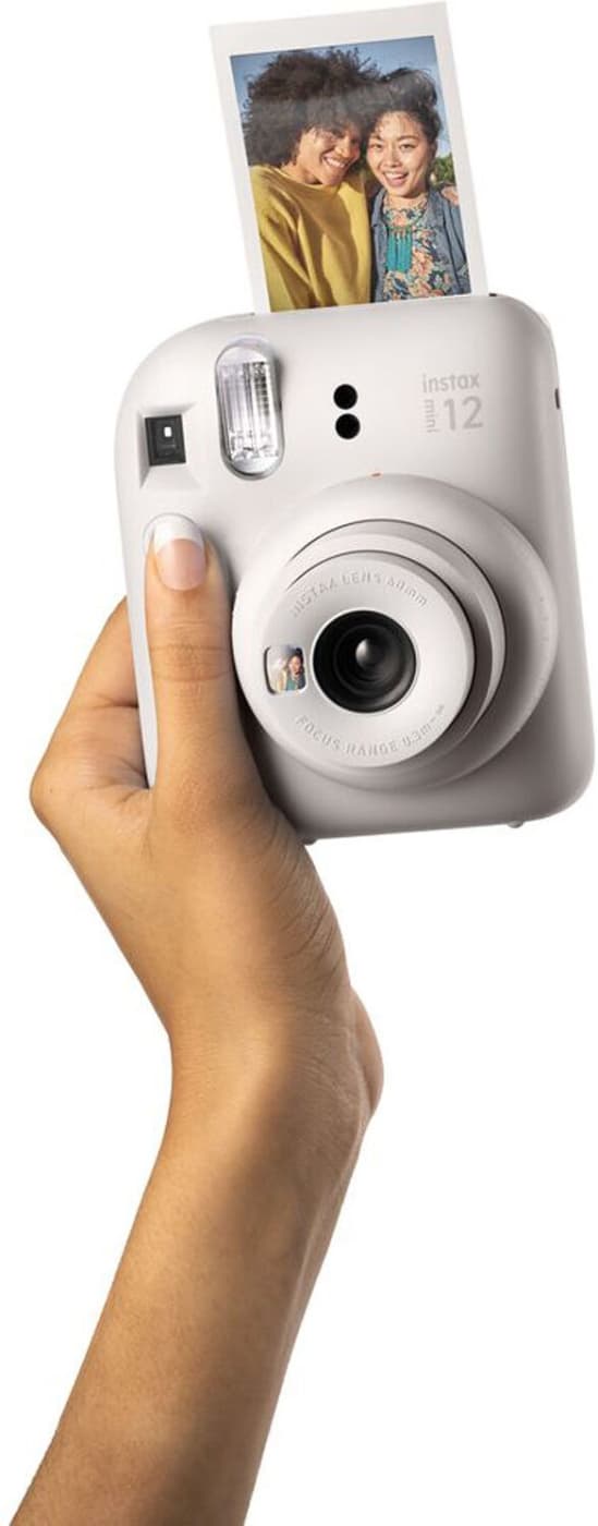 Fujifilm INSTAX Mini 12 snabbkamera, vit