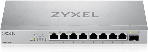 ZyXEL XMG-108 2,5G – 8-portars switch
