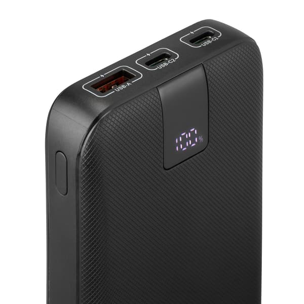 Hama Powerbank Pd 10000mah 2xUSB-C+1xUSB-A Antrasitt