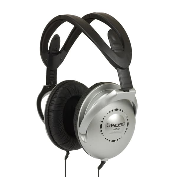 Koss Hovedtelefon Over-Ear UR18 Sort/Sølv