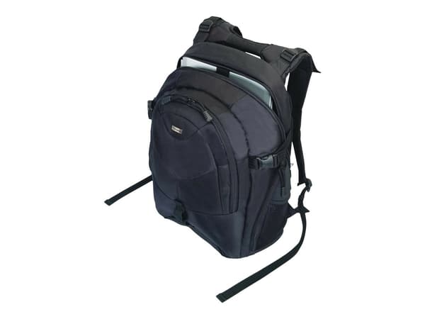 Targus Campus väskor bärbara datorer 40,6 cm (16") Ryggsäcksfodral Svart