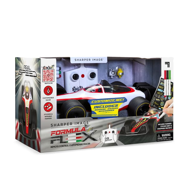 Sharper Image Fjernstyret Bil Formula Flex Racer Doodle