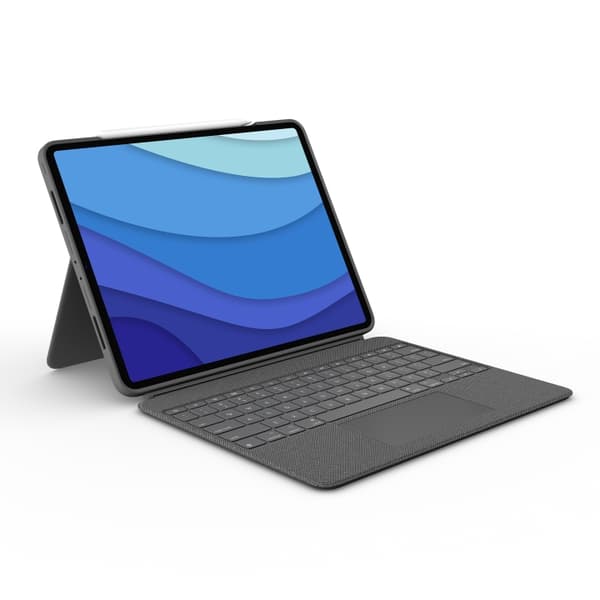 Logitech Combo Touch -näppäimistö - iPad Pro 12,9:lle ( Nordic Layout )