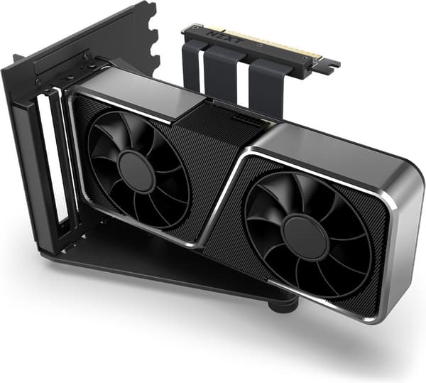 NZXT Vertical GPU Mounting Kit – monteringsbeslag til grafikkort, sort