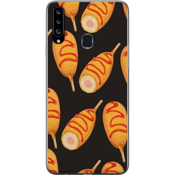 Mobildeksel til Samsung Galaxy A20s med Kyllinglår motiv