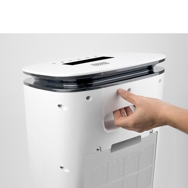 BLACK+DECKER Air Cooler LED Display Hvit Effekt 65 W