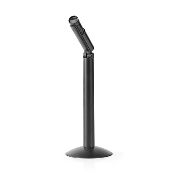 Nedis Mikrofon | Indretning: Desktop / Notebook / Smartphone / Tablet | Kabel | 1x 3.5 mm