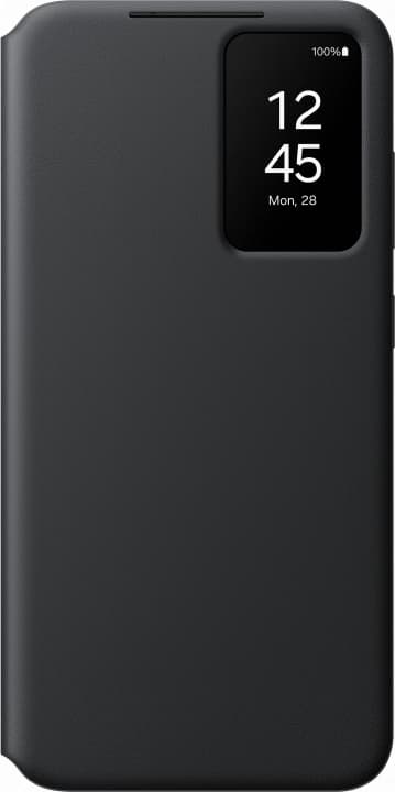 Samsung Galaxy S24+ Clear View Wallet Case, svart