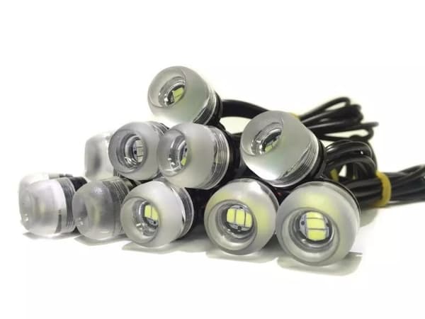 SMD DRL - kørelys 9W, 12V, 2-Pack (DRL109)