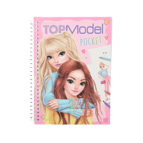 TOPModel Taskukokoinen värityskirja (413444)