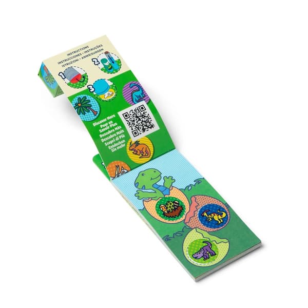 Melissa & Doug Tarra WOW! Mini Activity Pad & Refill Tarrat : Dinosaurus
