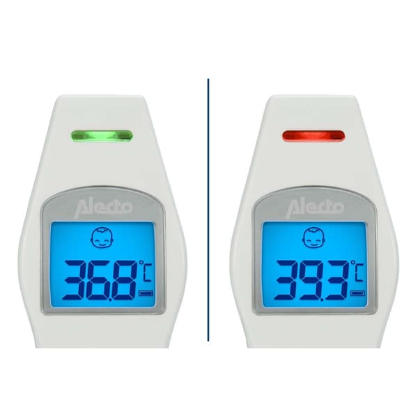 Alecto BC-37 Pannetermometer infrarød hvit