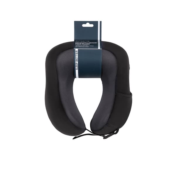 Samsonite Nakkepude TA Revolution Memory Skum Sort