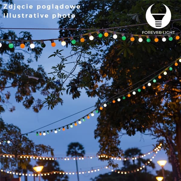 Forever Light Ledslinga, 10 2W lampor IP65, 12m