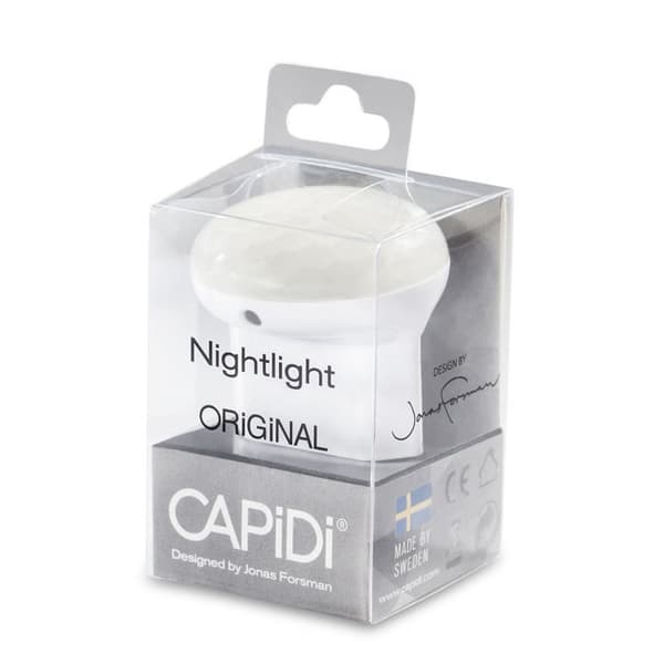 CAPiDi Nattlys Sensor LED Hvit