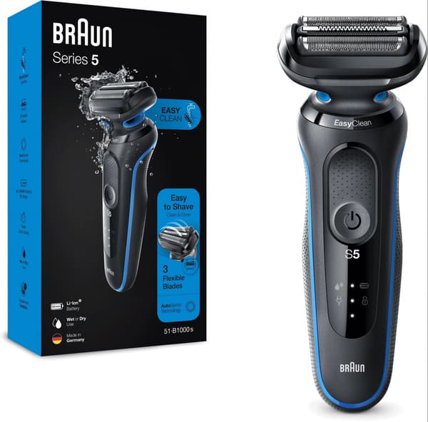 Braun Barbermaskin 51-B1000S Blå