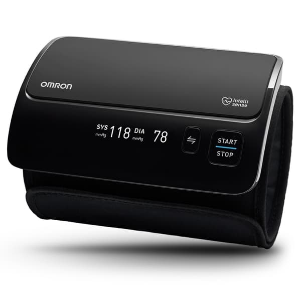 Omron Evolv All-In-One, trådløs blodtryksmåler til overarmen - sort