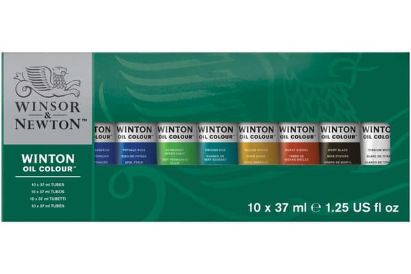 Winton oljefargesett 10x37 ml