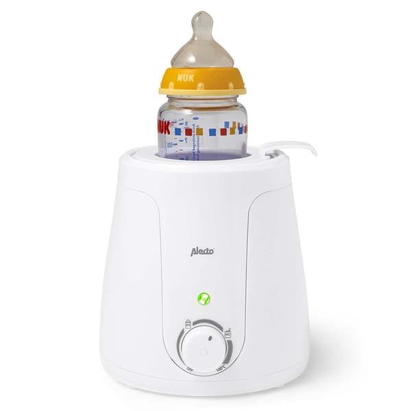 Alecto Flaskevarmer hvid 80W