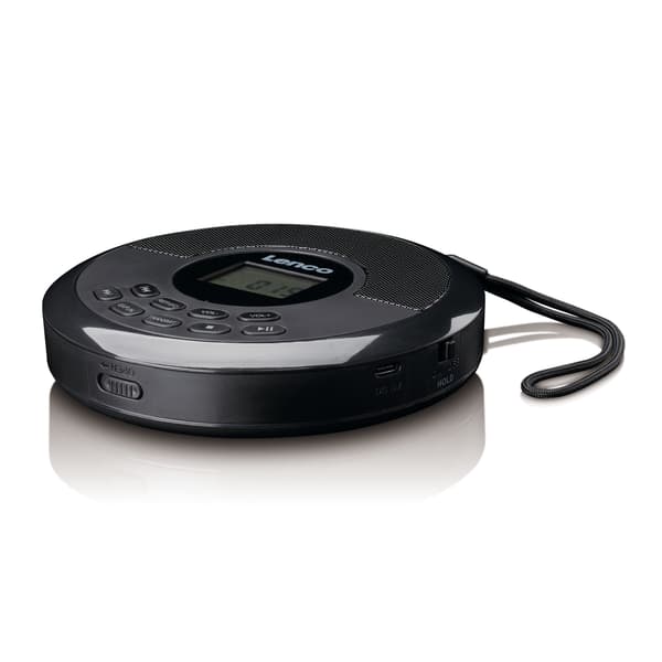 Lenco Discman med Bluetooth® og indbyggede højttalere