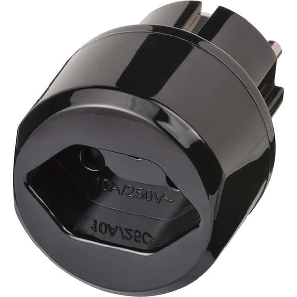 brennenstuhl Reise Adapter CH-to-Europe Earthed