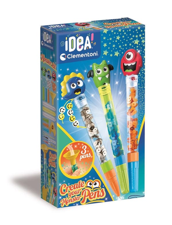 Clementoni Luo kynät 3-pack Monster