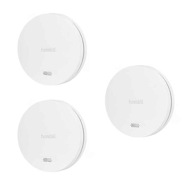 Hombli Smart Rökdetektor Vit Promo 3-Pack