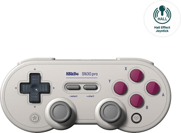 8Bitdo SN30 Pro G Classic - Hall Edition -langaton peliohjain, Switch / PC / Android