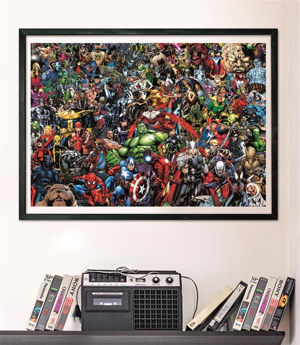 Clementoni 1000 brikker CB Impossible Puzzle Marvel Avengers