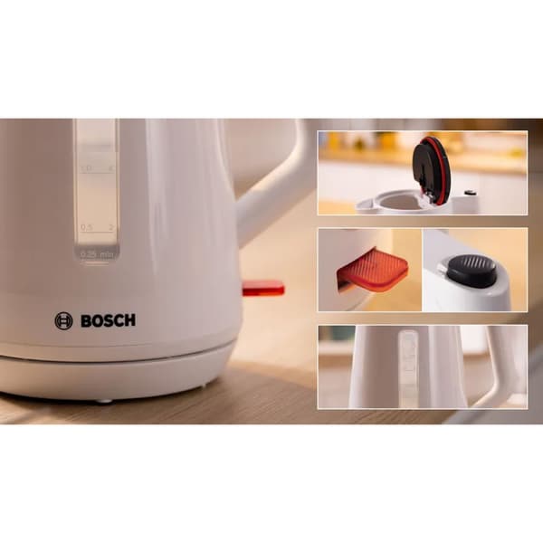 Bosch Vattenkokare TWK1M121 1,7l vit