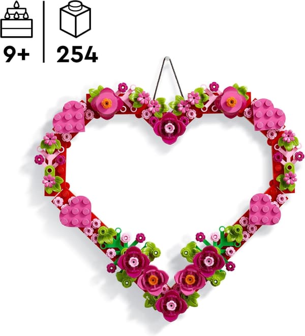 Lego Iconic 40638 - Hjerte ornament