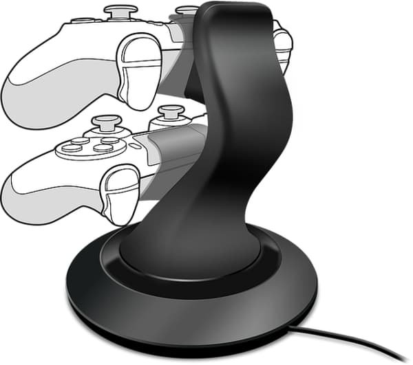 Speedlink - TwinDock ladesystem for PS4, svart