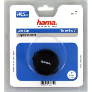 Hama Objektivdæksel Smart-Snap 40,5mm. med snor