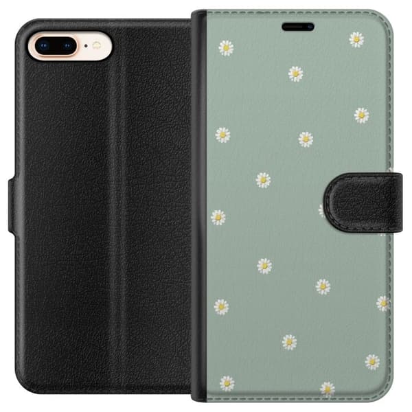 Lommeboketui til Apple iPhone 7 Plus med Prestekrage motiv