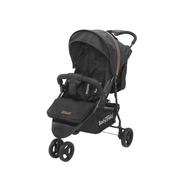 Babytrold Easy Go vaunut - Musta