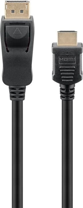 Goobay DisplayPort til HDMI-skærmkabel, 1 m