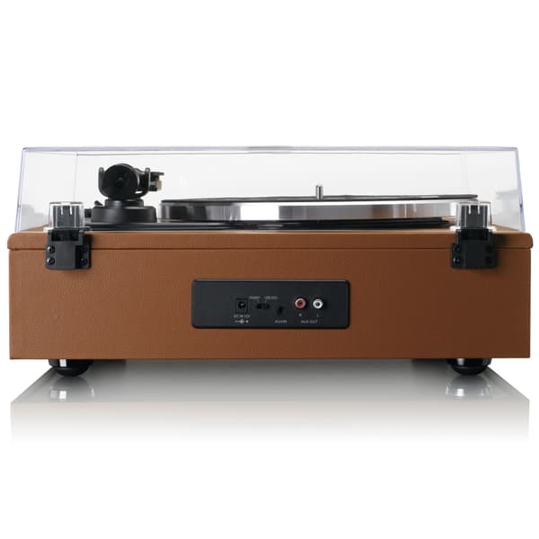 Lenco Levysoitin Bluetooth MMC 4 kaiuttimet sisäänrakennettu Brown