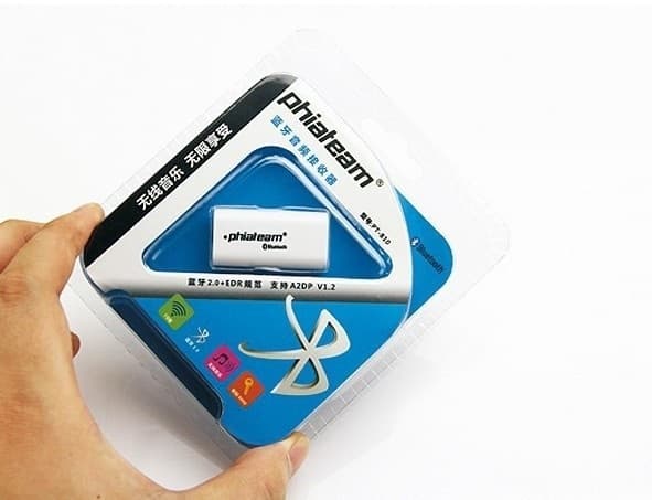 Langaton ääni autossa! Bluetooth-musiikkivastaanotin (musta)