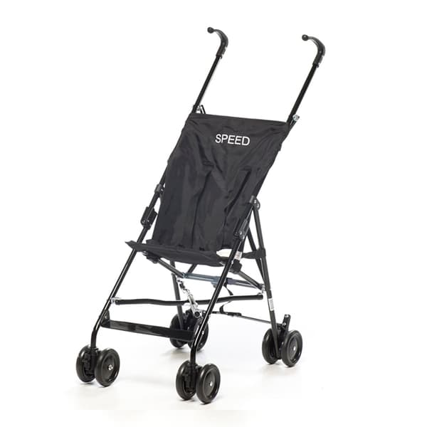 Babytrold Speed-barnvagn – Svart