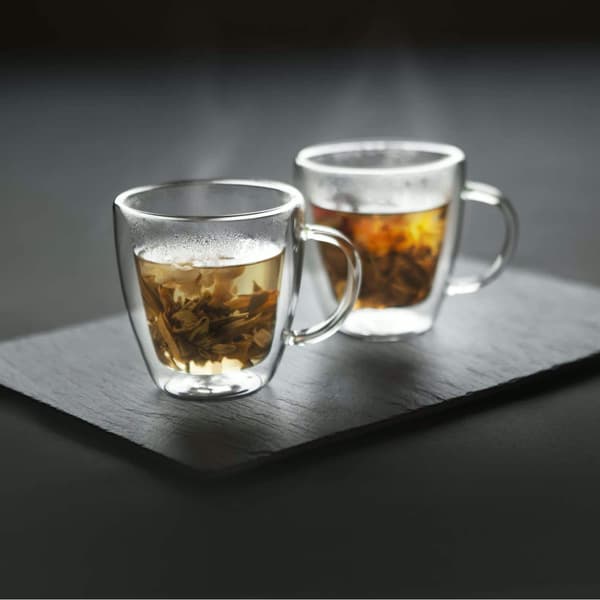 Maku Kaffekopp dubbelväggade glas 25 cl 2-pack