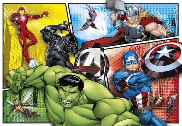 Clementoni 104 brikker Puslespil Børn Avengers
