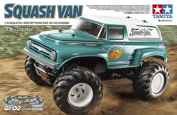 TAMIYA 1/10 R/C Squash Van (GF-02)