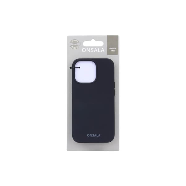 Onsala Mobilskal Silikon Black - iPhone 13 Pro