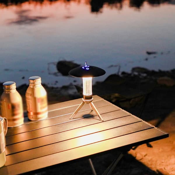 Multifunktionell Campinglampa – uppladdningsbar