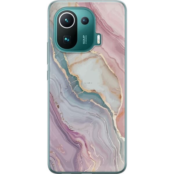 Mobildeksel til Xiaomi Mi 11 Pro med Marmor motiv