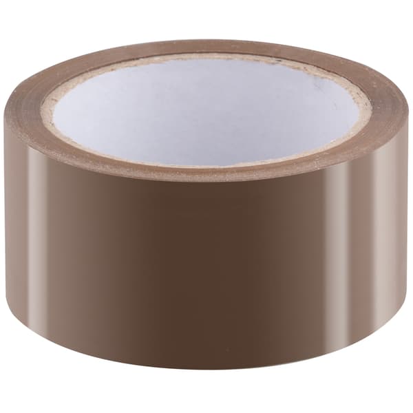 LogiLink Packtejp Tyst 48 mm x 66 m Brun 6-pack